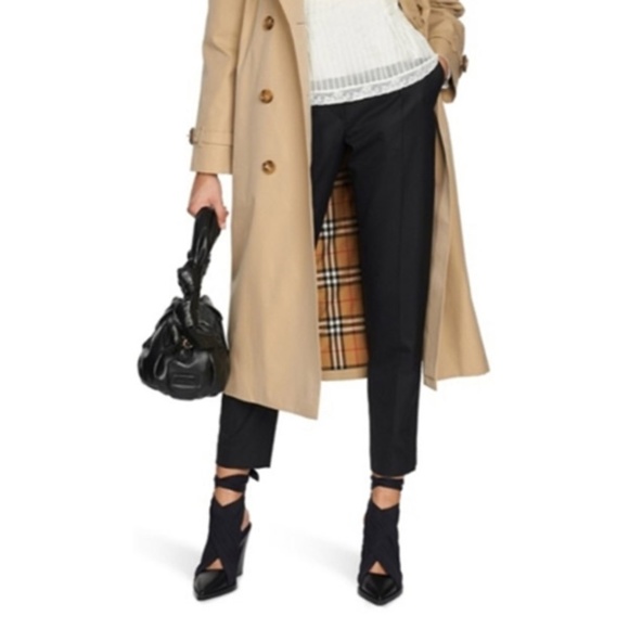 Authentic Burberry Scarf Tie Leather Point-toe Mules***Size: EU 39.5***NIB - Picture 4 of 14